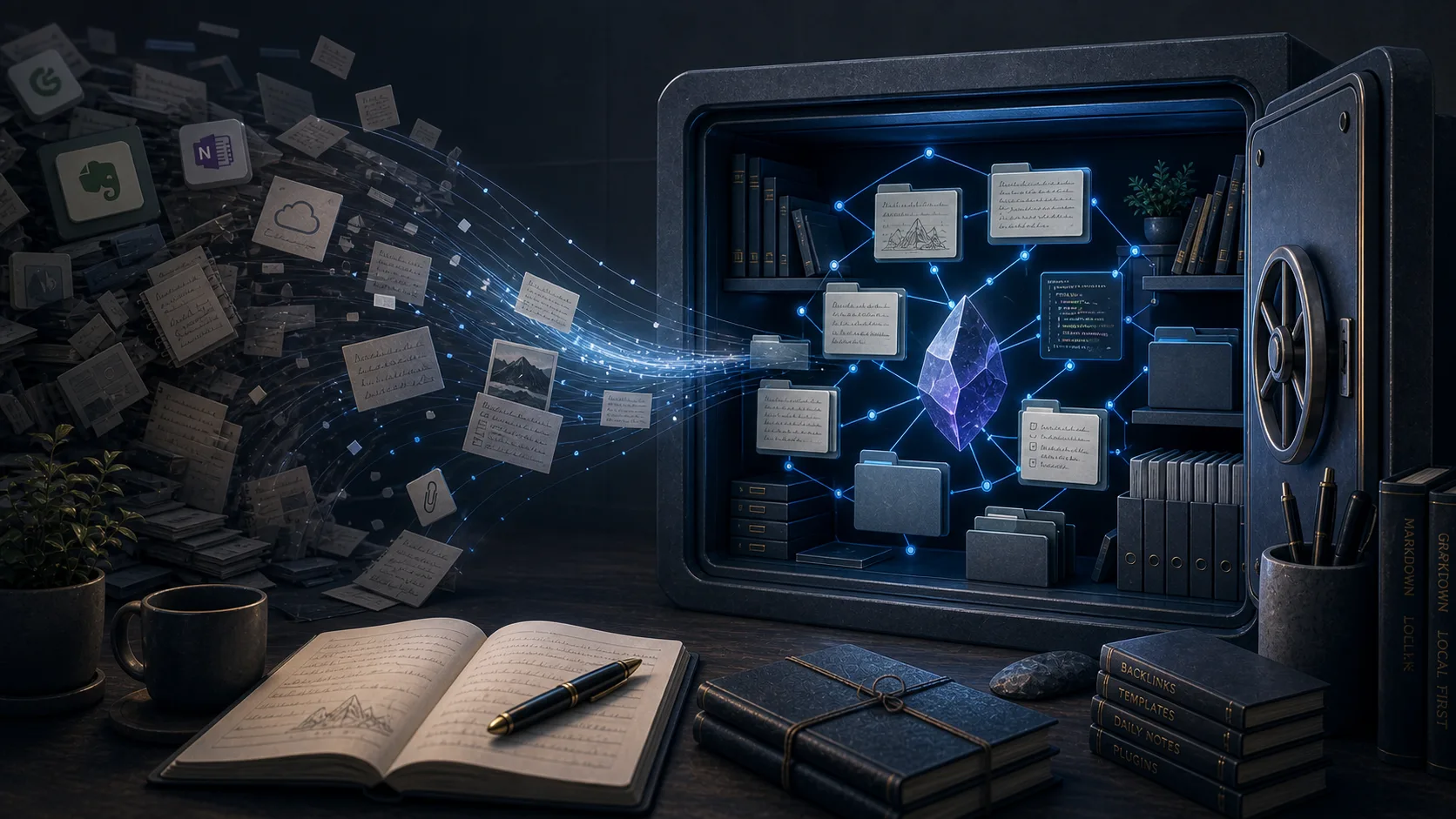 Why Obsidian Became the Default Evernote Alternative